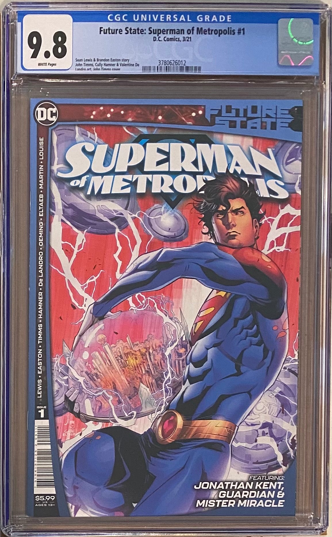 Future State: Superman of Metropolis #1 CGC 9.8