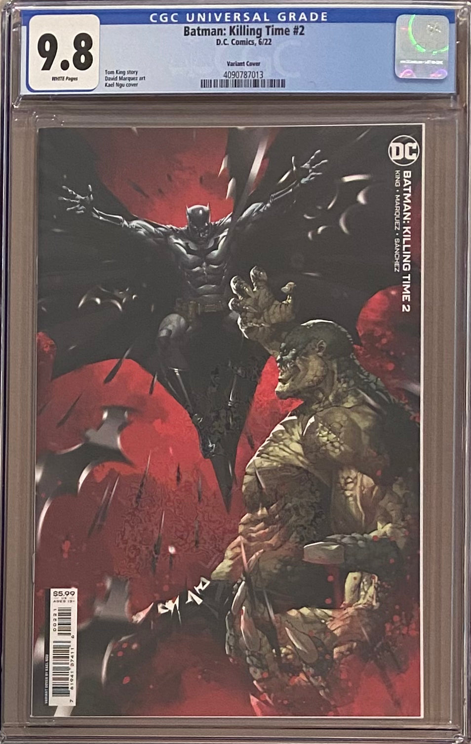 Batman: Killing Time #2 Ngu Variant CGC 9.8