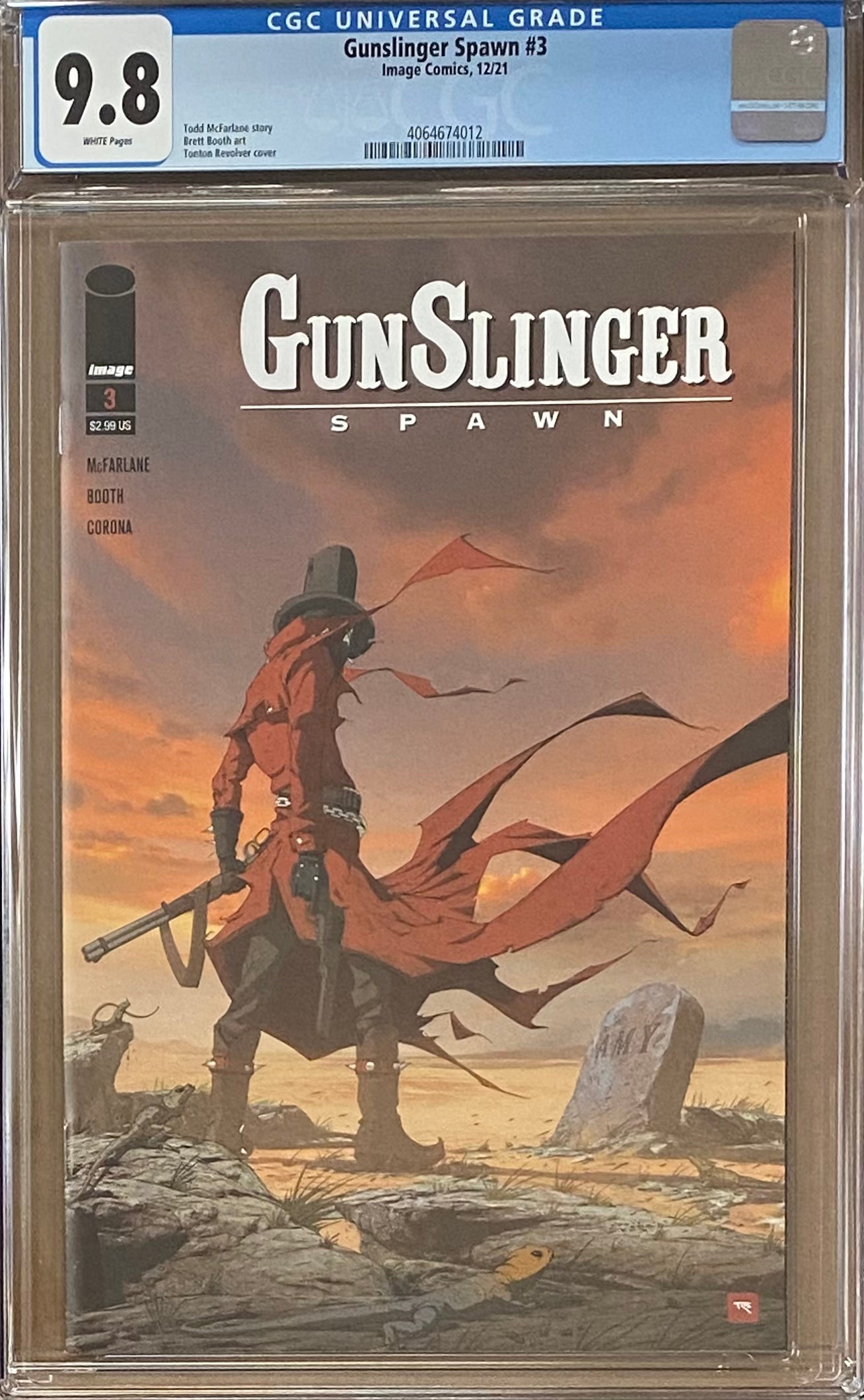 Gunslinger Spawn #3 CGC 9.8