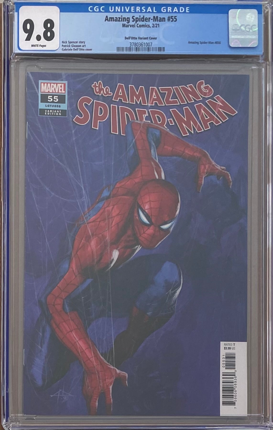 Amazing Spider-Man #55 Dell'Otto Variant CGC 9.8