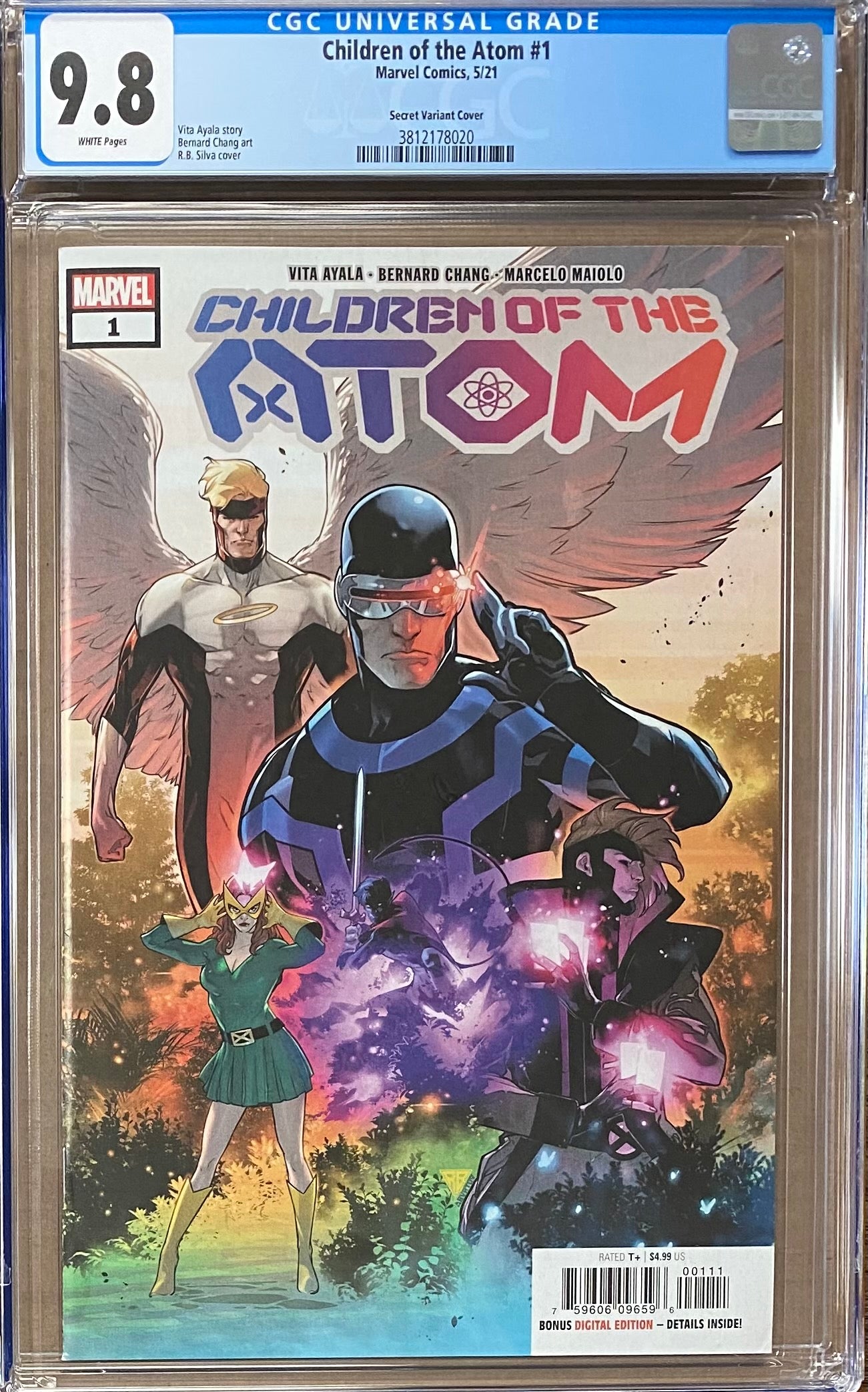 Children of the Atom #1 Secret Variant CGC 9.8