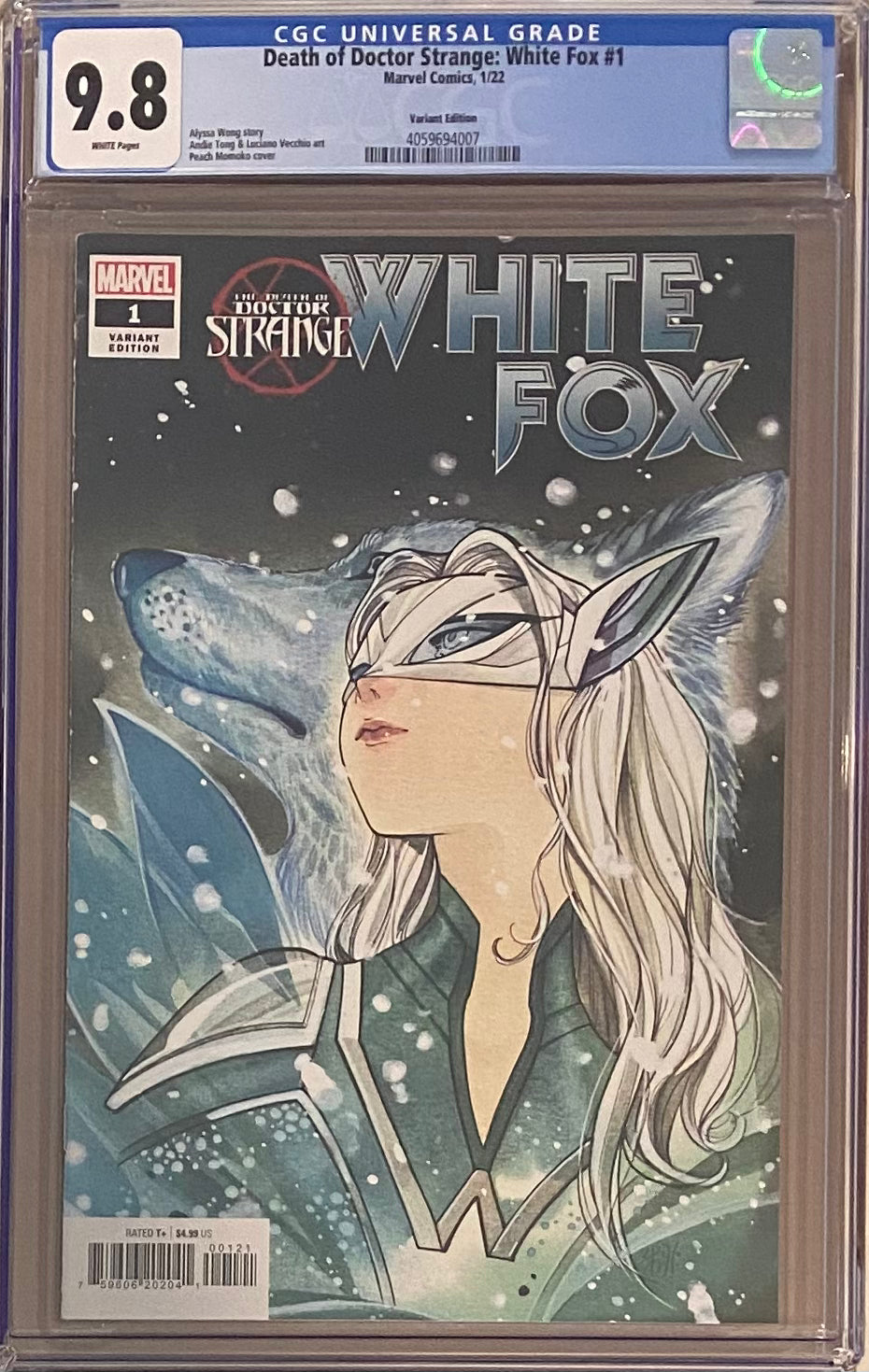 The Death of Doctor Strange: White Fox #1 Momoko Variant CGC 9.8