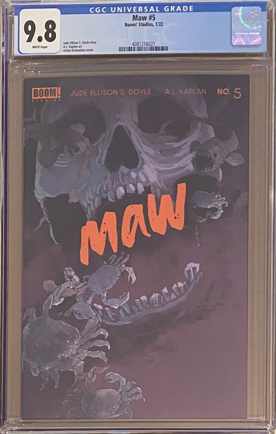Maw #5 CGC 9.8