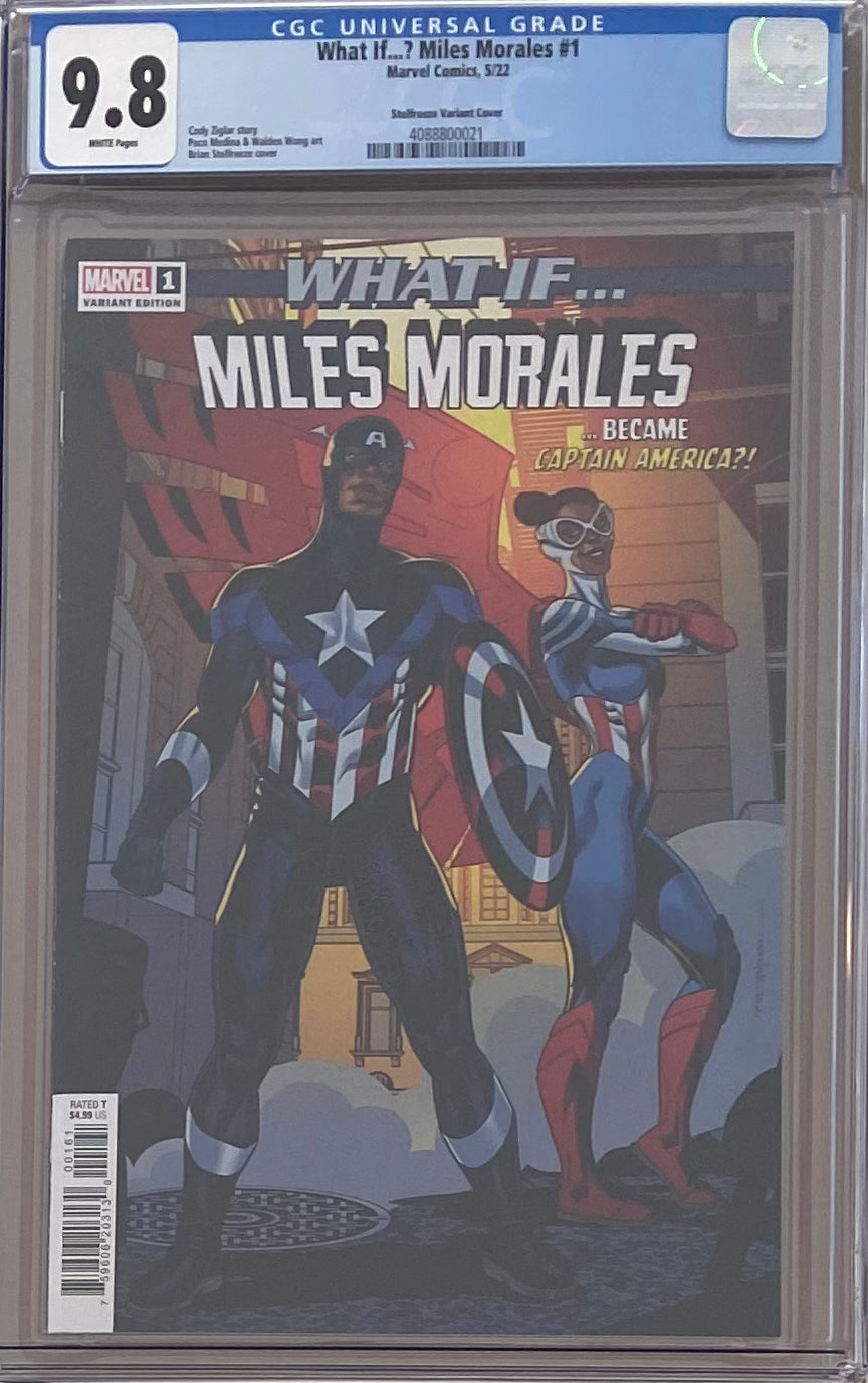 What If... Miles Morales #1 Stelfreeze Variant CGC 9.8