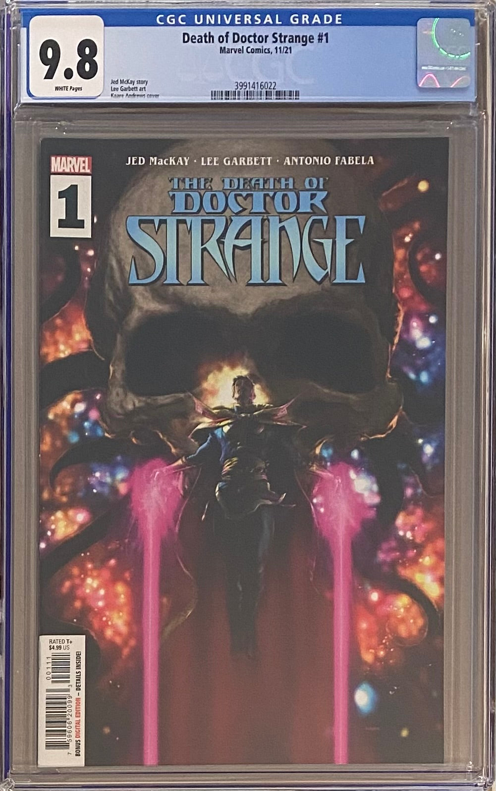 The Death of Doctor Strange #1 CGC 9.8
