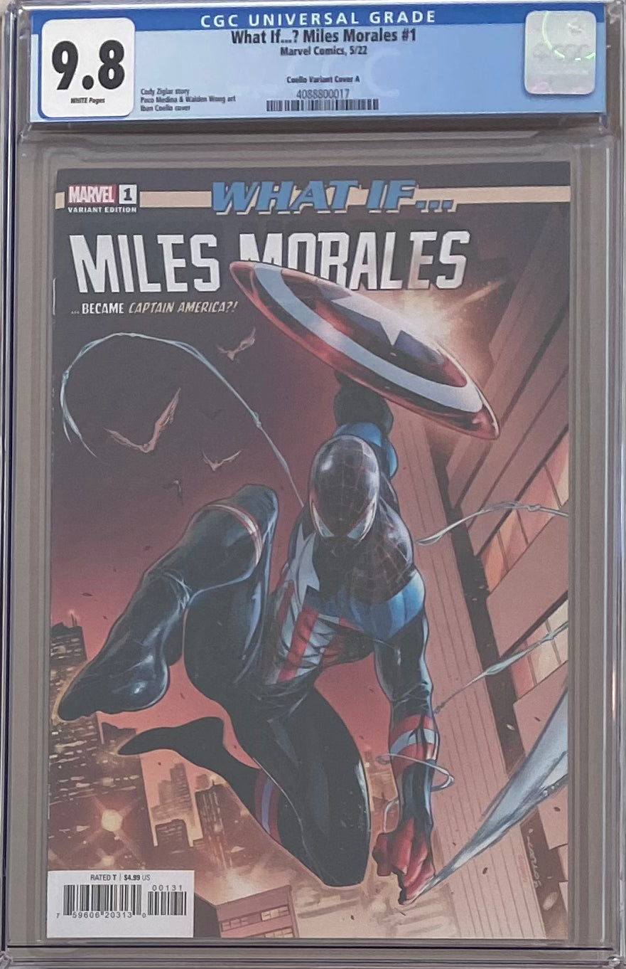 What If... Miles Morales #1 Coello Variant CGC 9.8