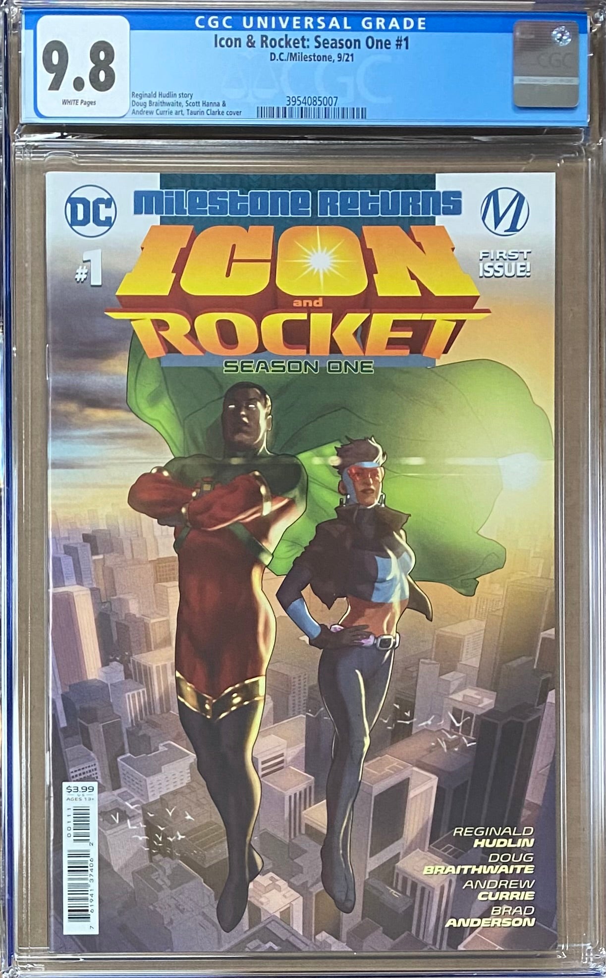 Icon & Rocket: Season One #1 CGC 9.8