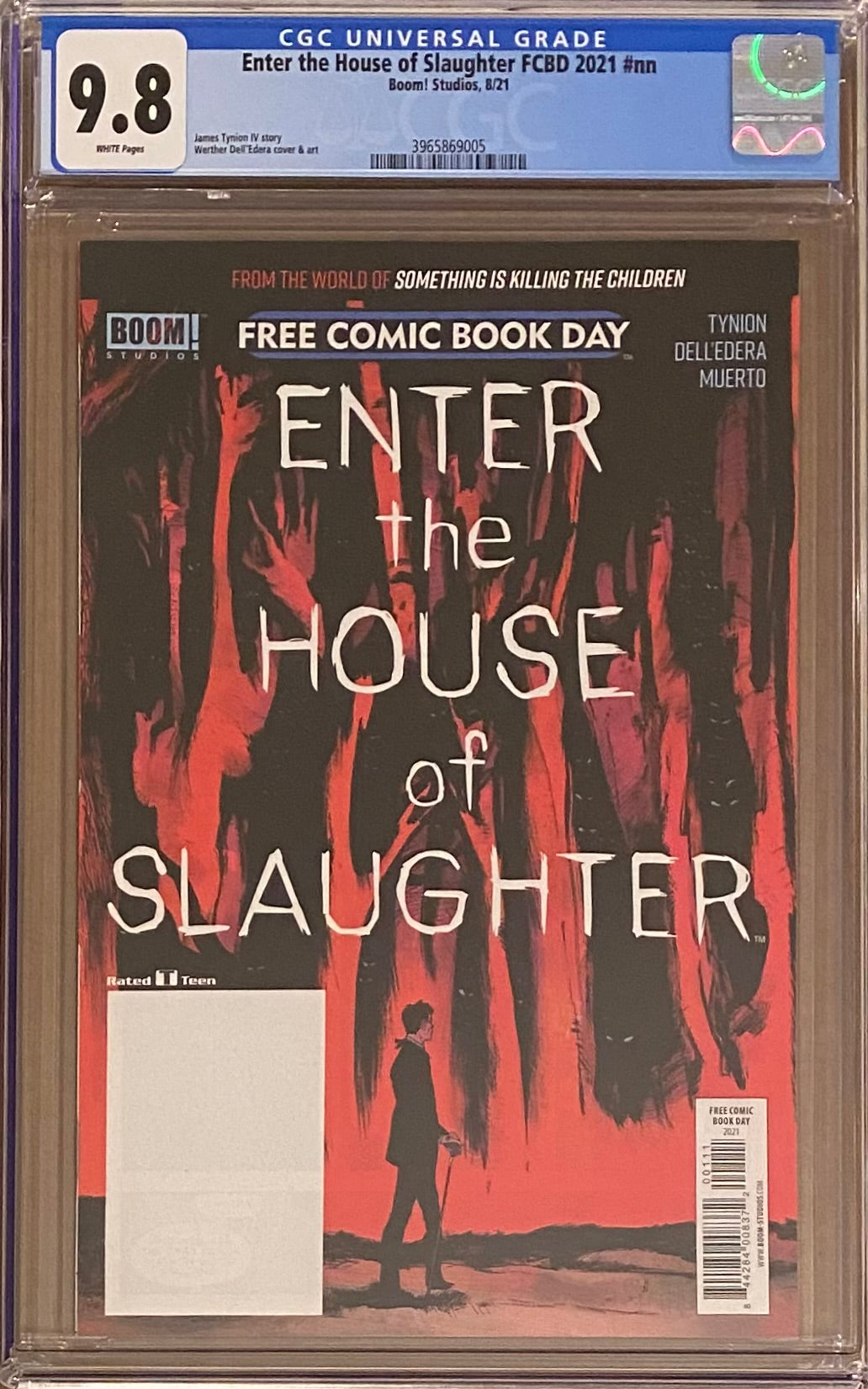Enter the House of Slaughter #1 FCBD 2021 CGC 9.8