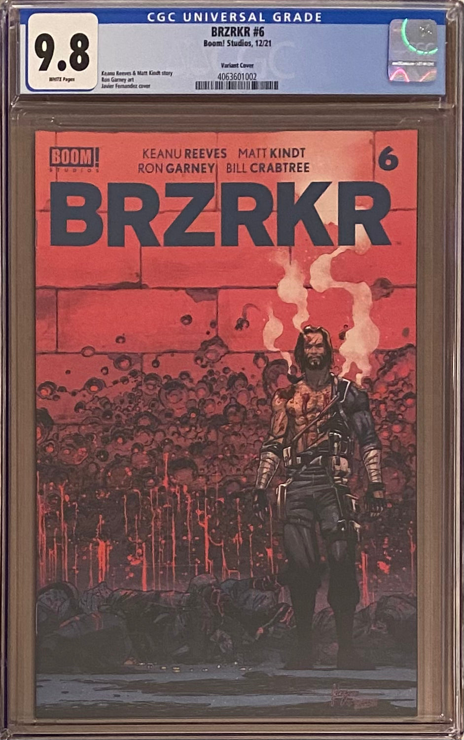 BRZRKR #6 Cover B Fernandez CGC 9.8 (Berzerker)