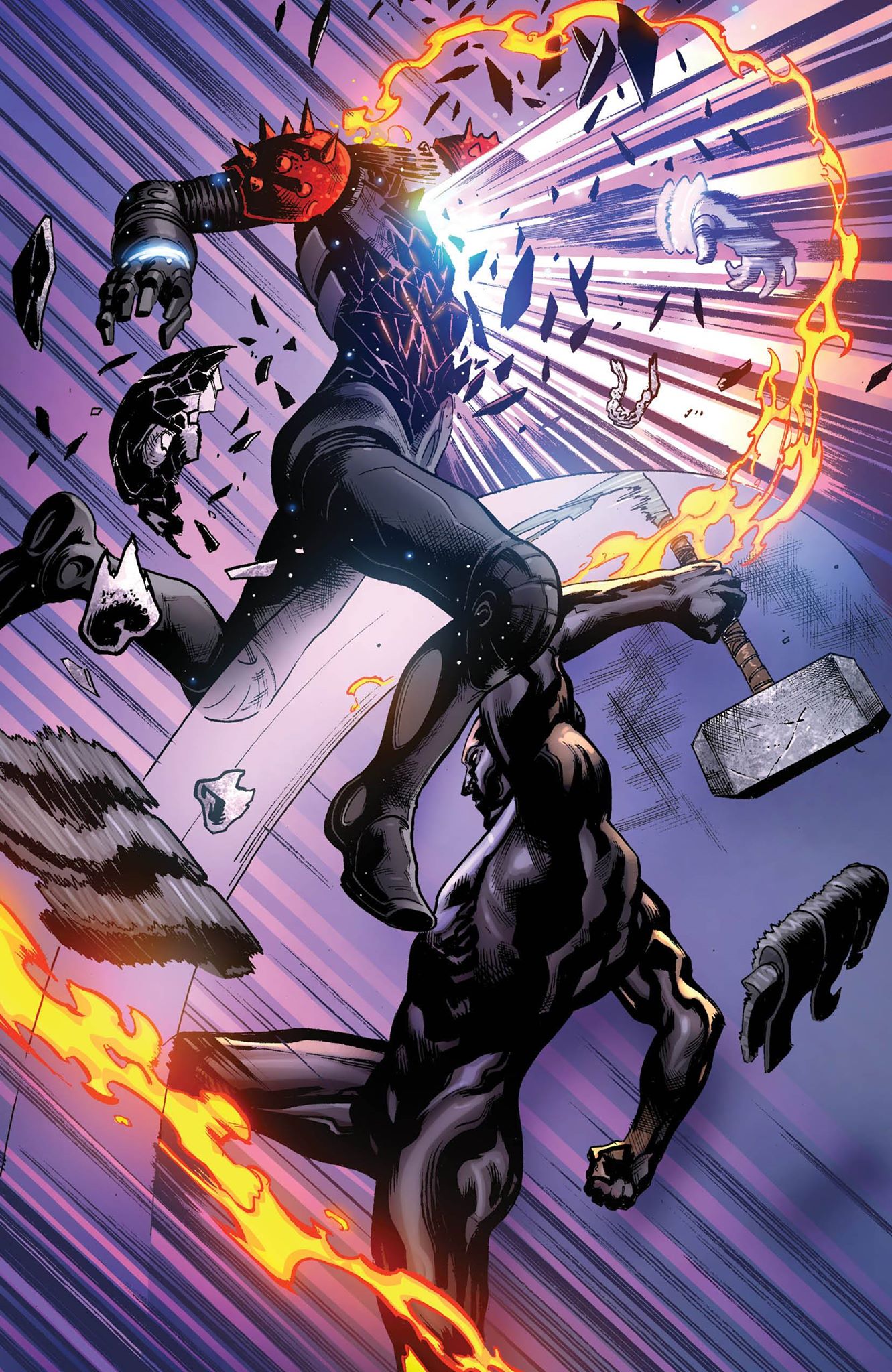 Thanos #17 Third Printing Virgin Exclusive