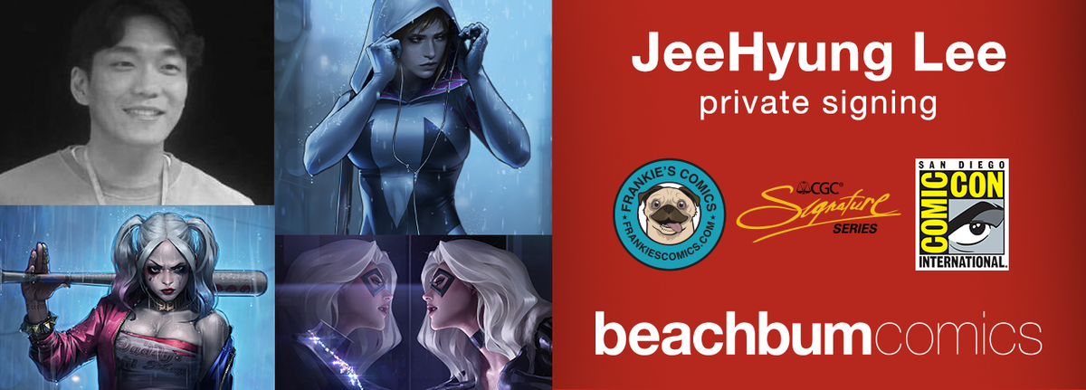 JeeHyung Lee SDCC 2019 CGC Signing Event