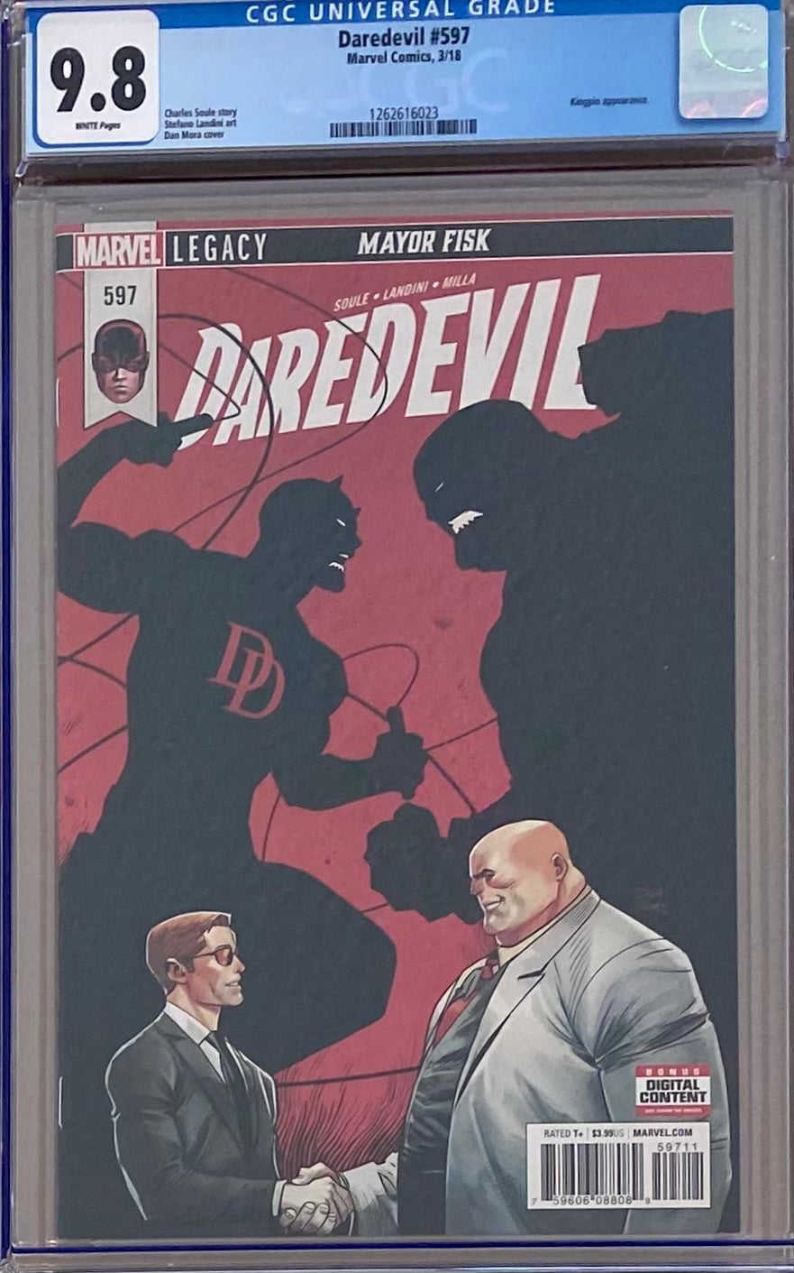 Daredevil #597 CGC 9.8