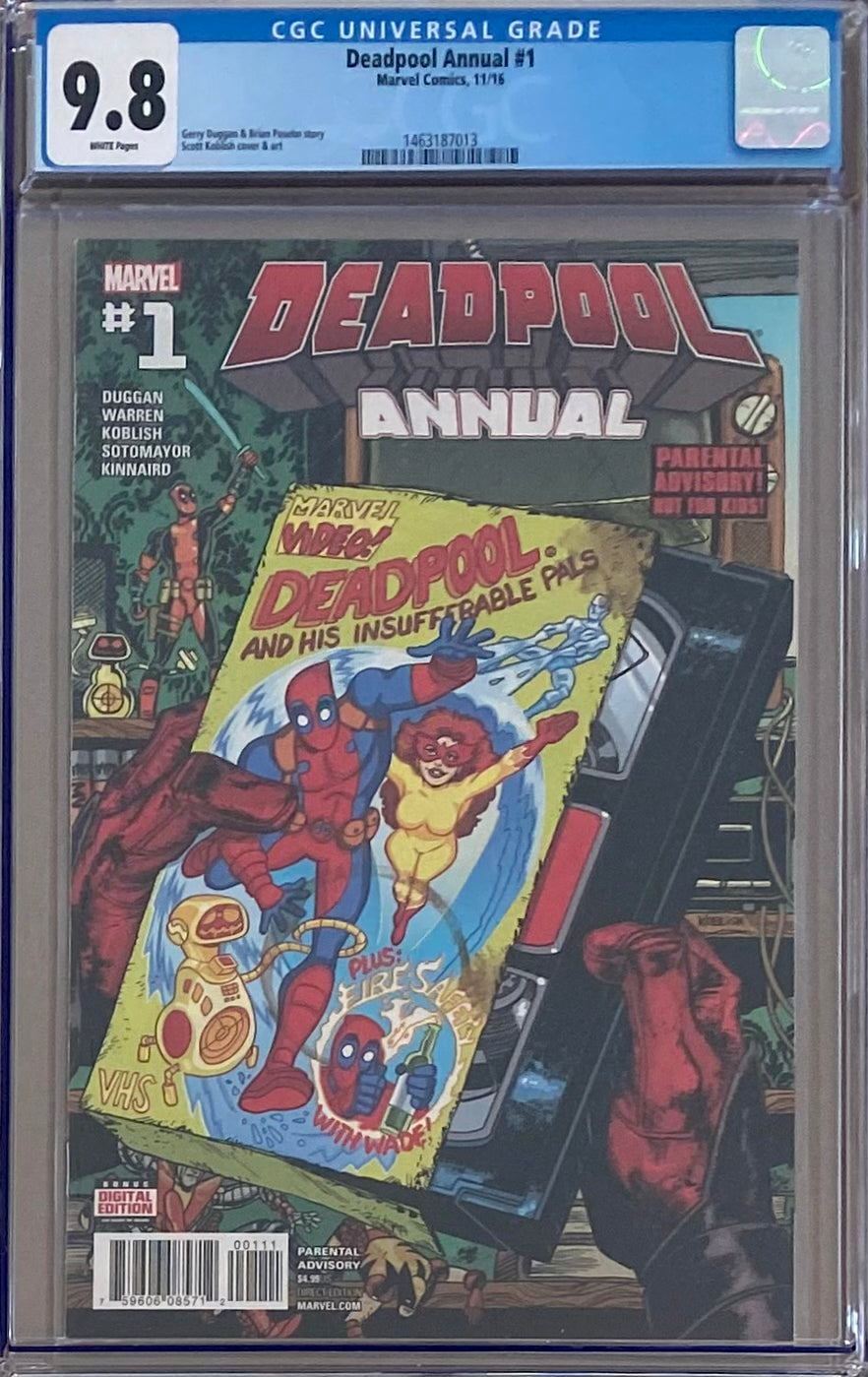 Deadpool Annual #1 CGC 9.8