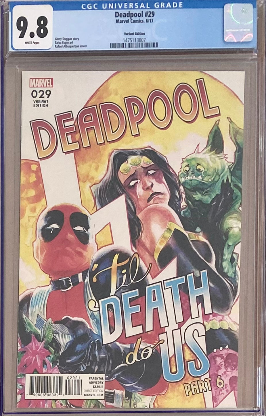 Deadpool #29 Albuquerque Variant CGC 9.8