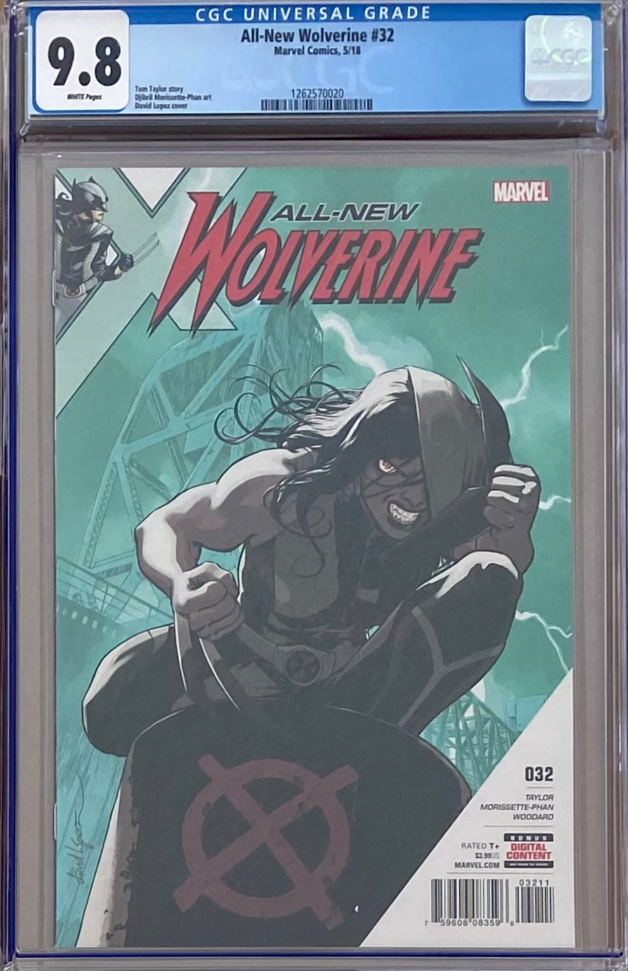 All-New Wolverine #32 CGC 9.8