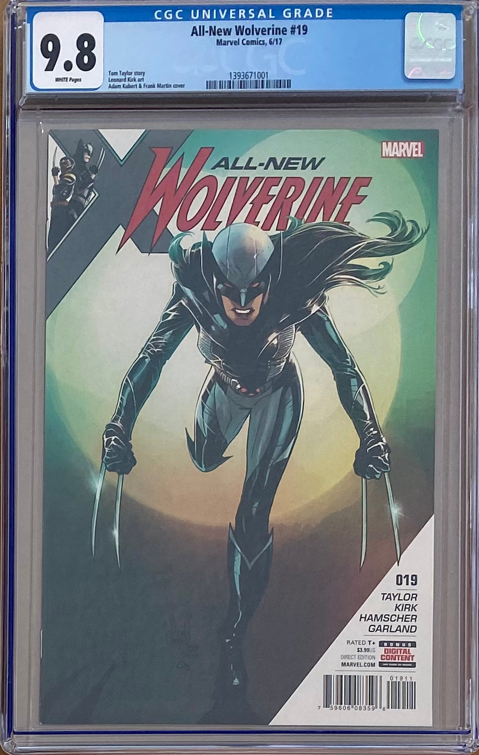All-New Wolverine #19 CGC 9.8