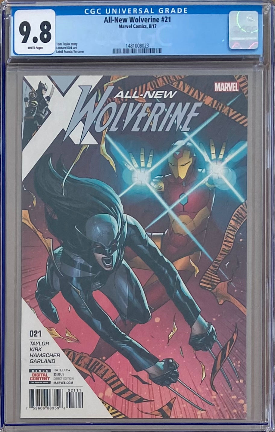 All-New Wolverine #21 CGC 9.8