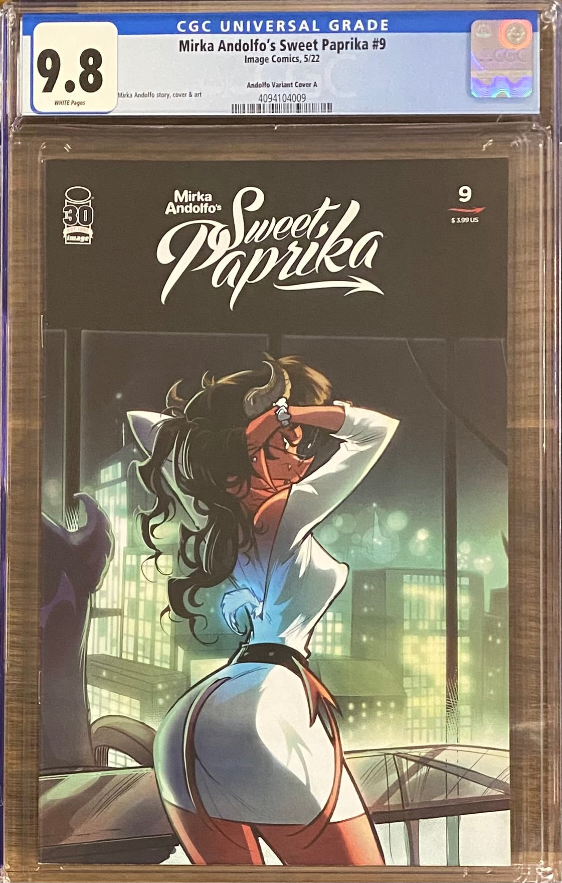Sweet Paprika #9 Andolfo Variant A CGC 9.8