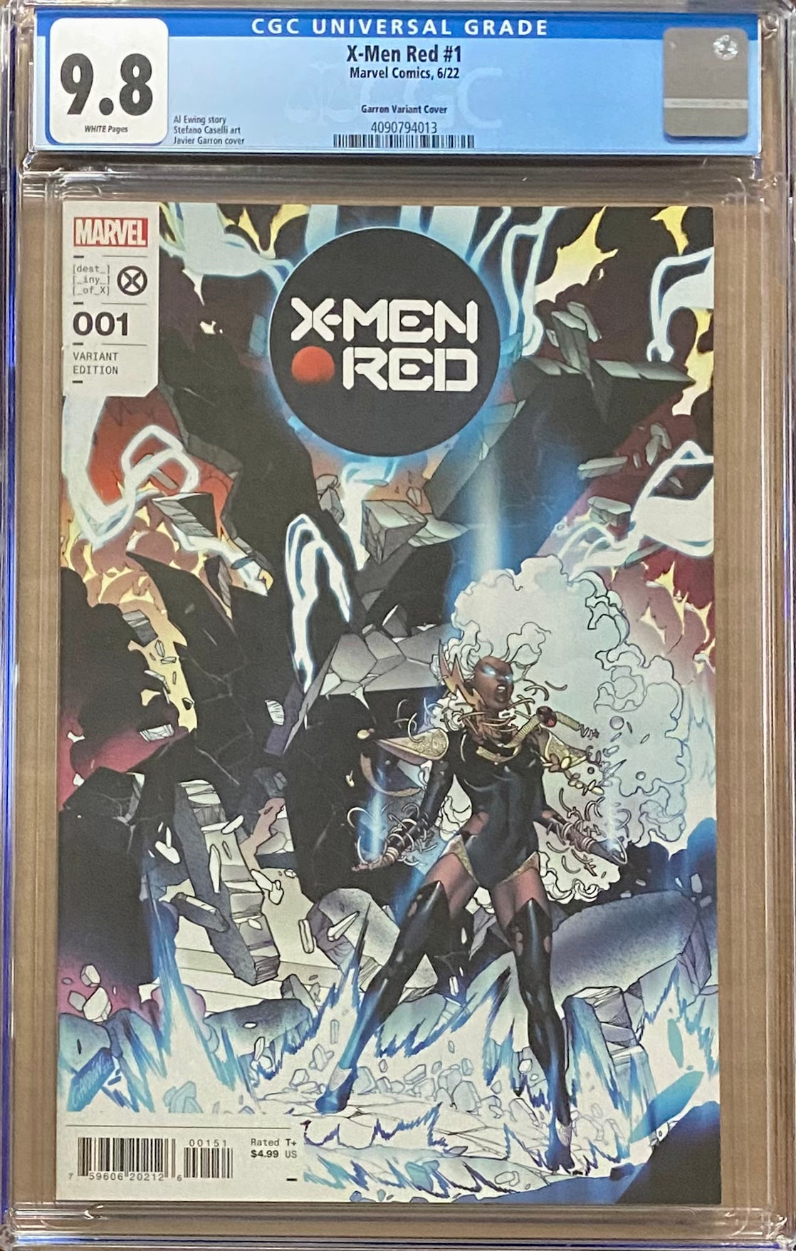 X-Men Red #1 Garron 1:25 Retailer Incentive Variant CGC 9.8