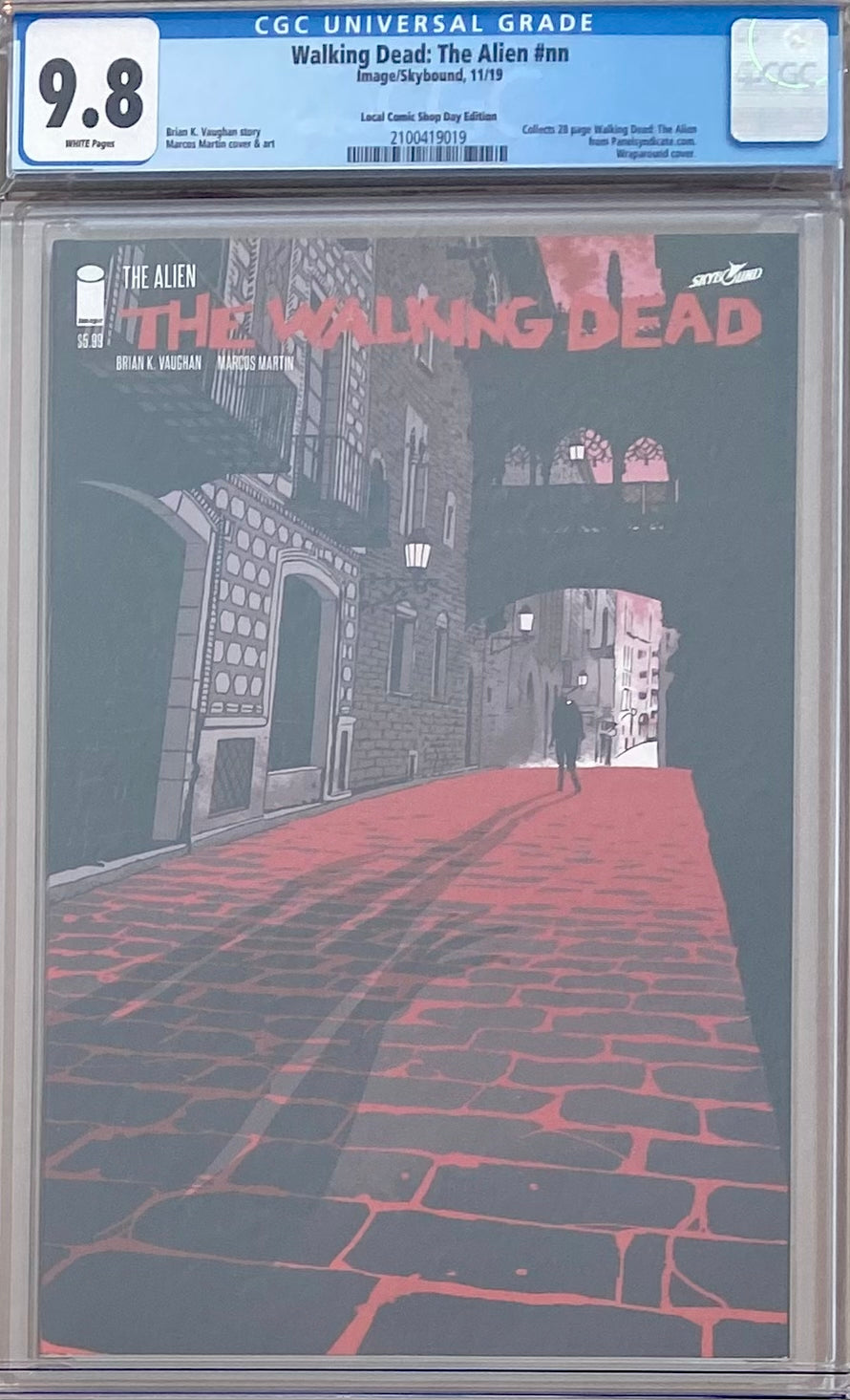 Walking Dead: The Alien #nn Local Comic Book Shop Day Edition CGC 9.8