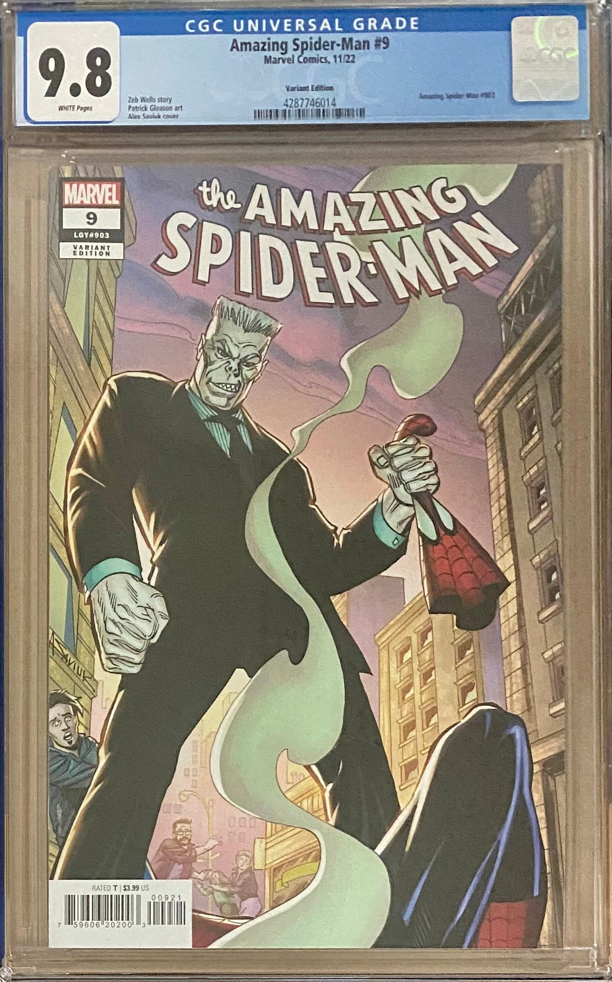 Amazing Spider-Man #9 Saviuk Variant CGC 9.8