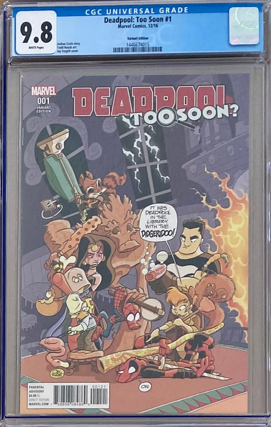 Deadpool: Too Soon #1 CGC 9.8