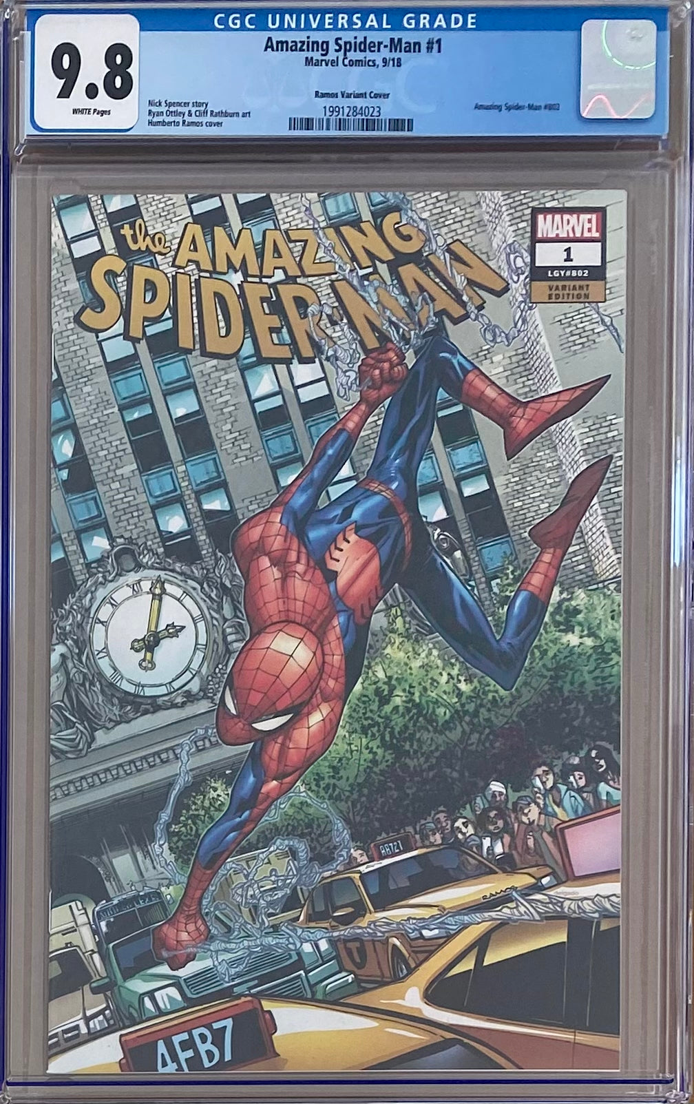 Amazing Spider-Man #1 Fan Expo/Ramos Variant CGC 9.8