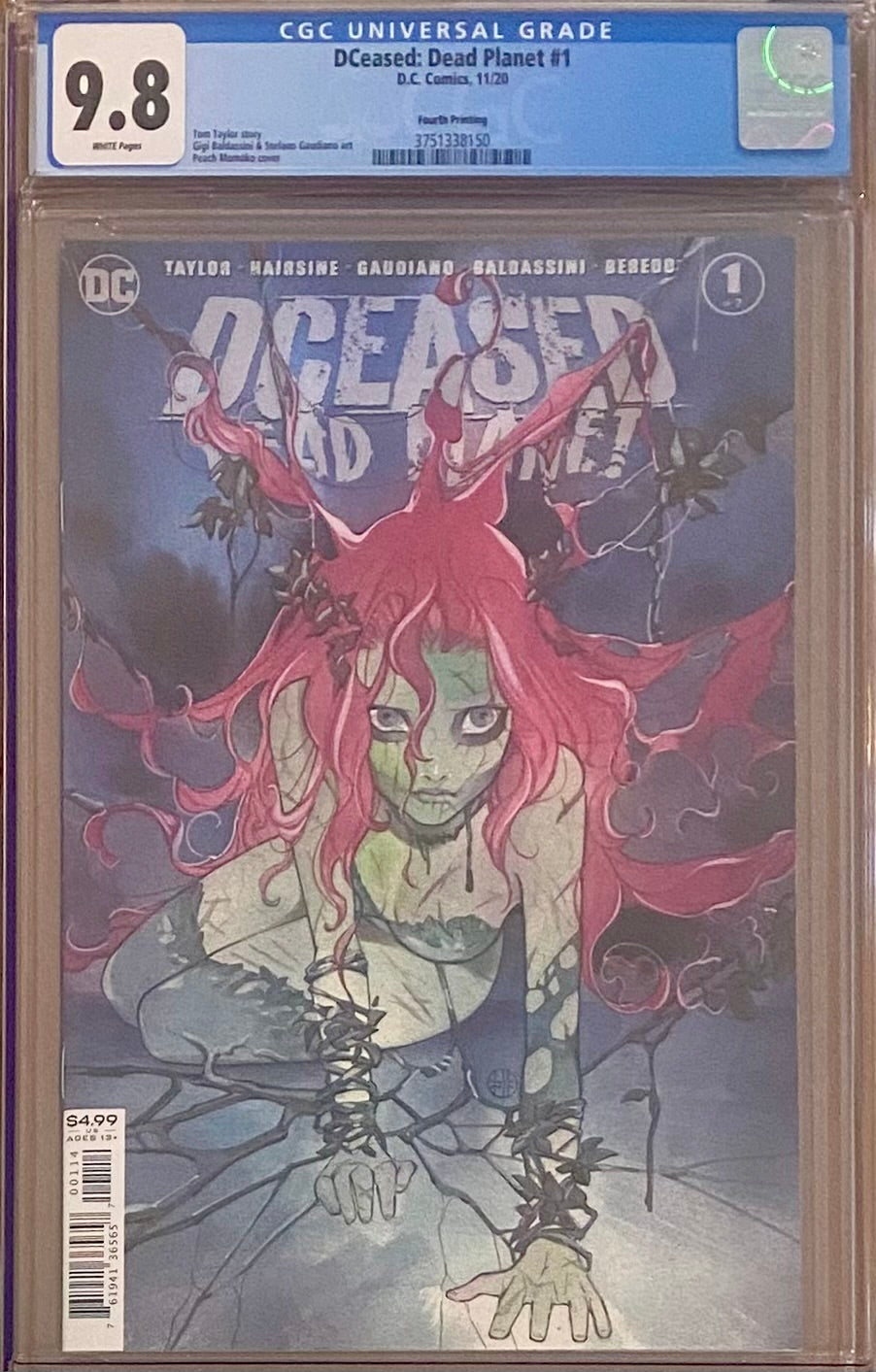 Dceased: Dead Planet #1 Fourth Printing CGC 9.8