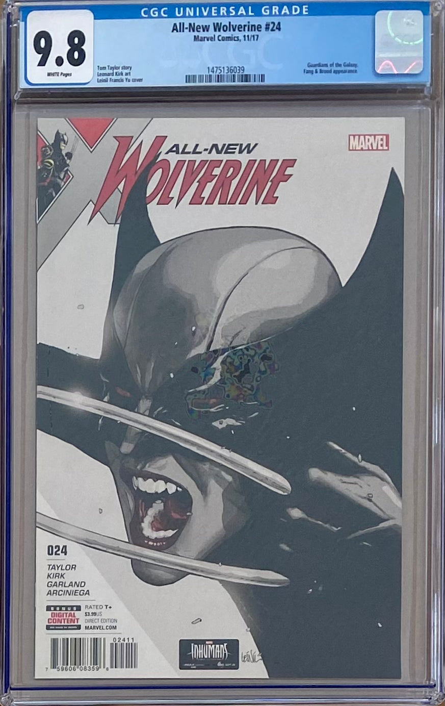 All-New Wolverine #24 CGC 9.8