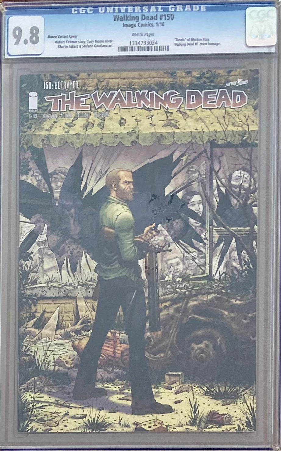 Walking Dead #150 Moore Variant CGC 9.8