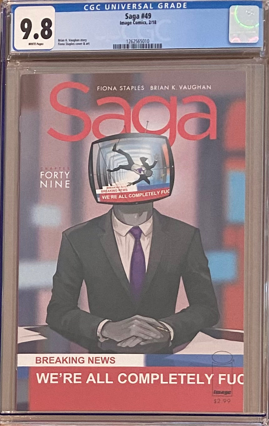 Saga #49 CGC 9.8