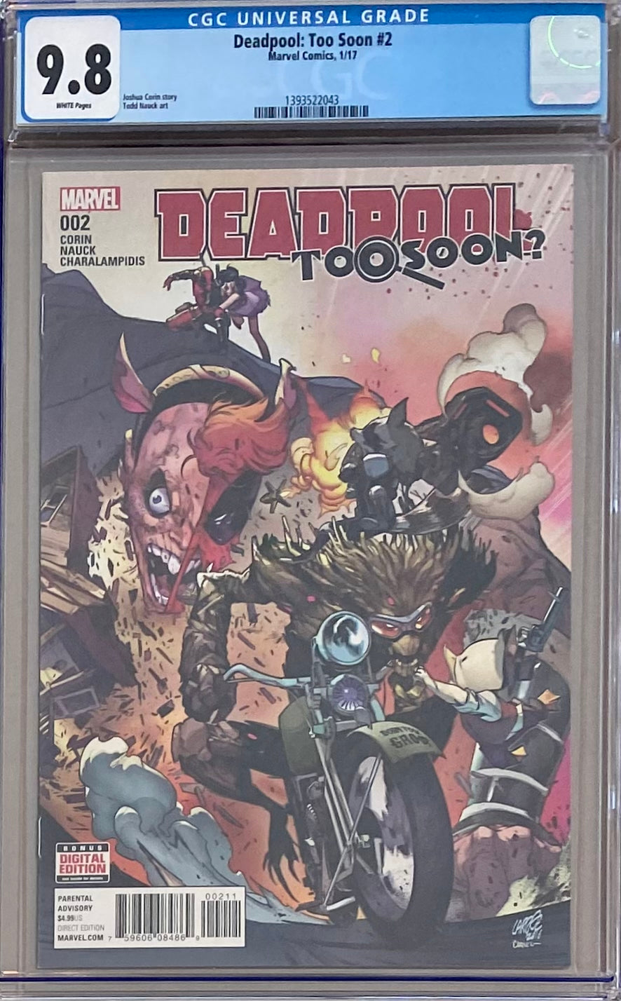 Deadpool: Too Soon #2 CGC 9.8