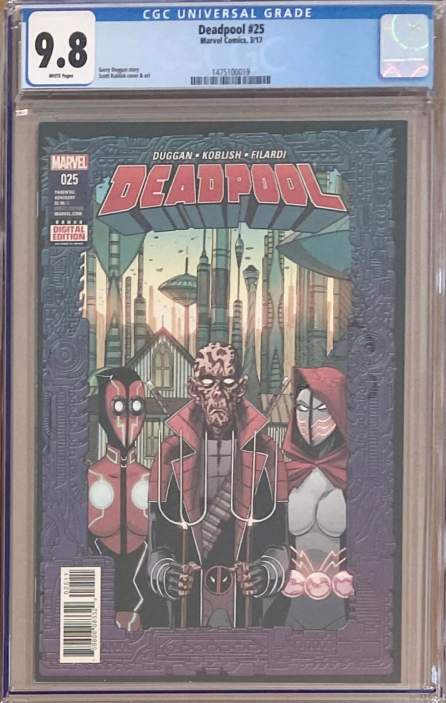 Deadpool #25 CGC 9.8