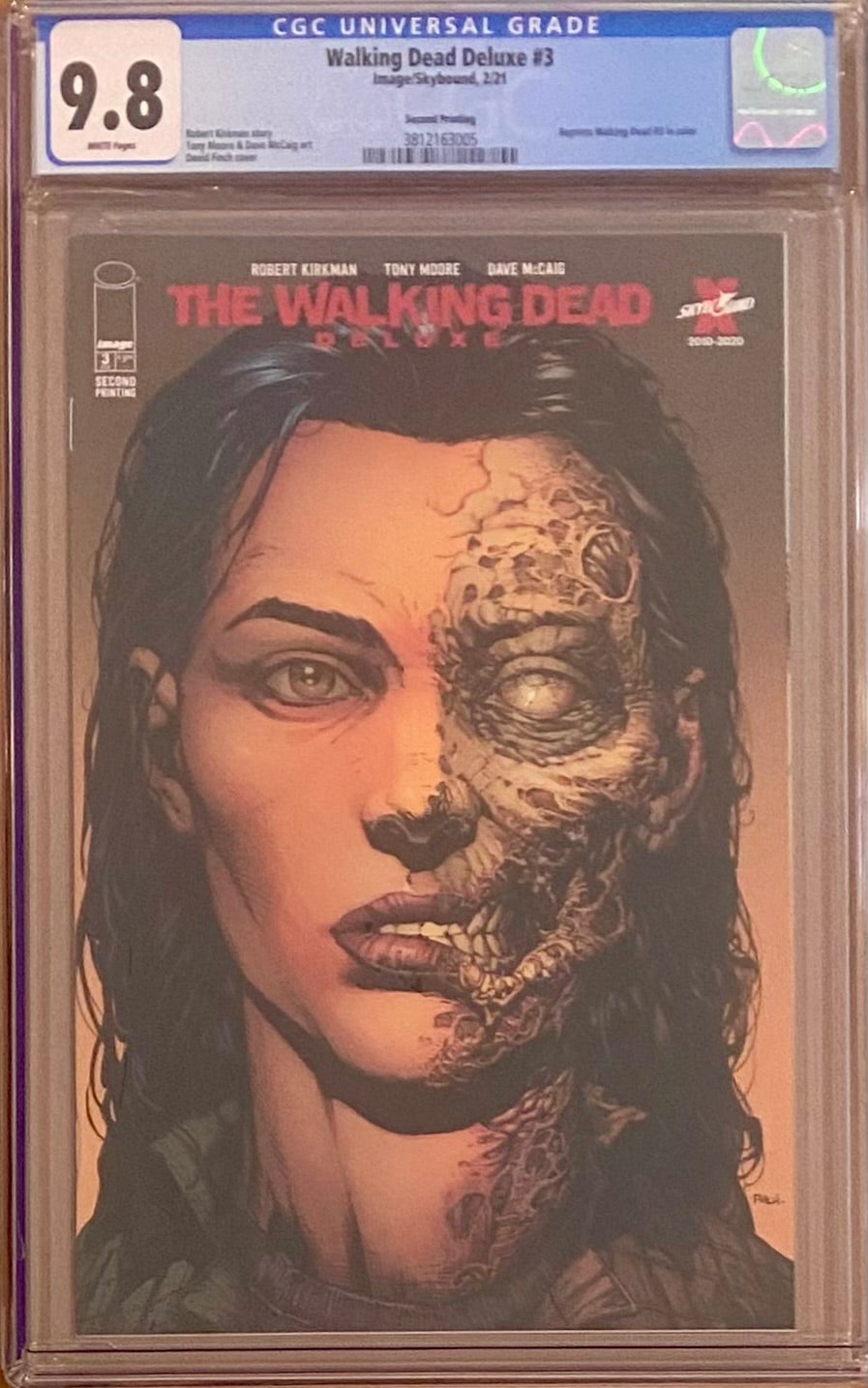 Walking Dead Deluxe #6 Second Printing CGC 9.8