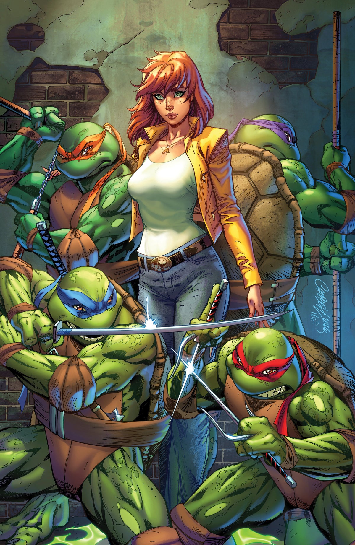 Teenage Mutant Ninja Turtles #20: 300th Issue Special Campbell Retailer Incentive Variant