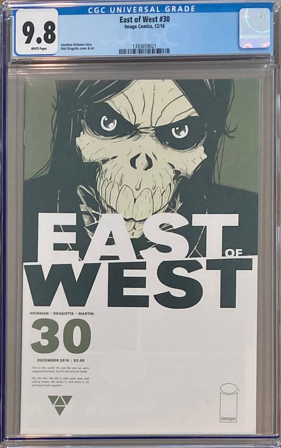 East of West #30 CGC 9.8
