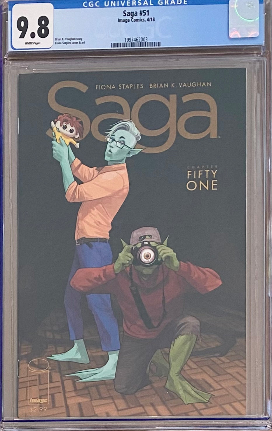 Saga #51 CGC 9.8