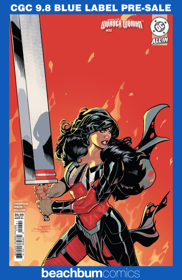 Absolute Wonder Woman #22 Dodson Variant CGC 9.8