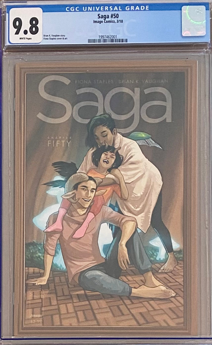 Saga #50 CGC 9.8