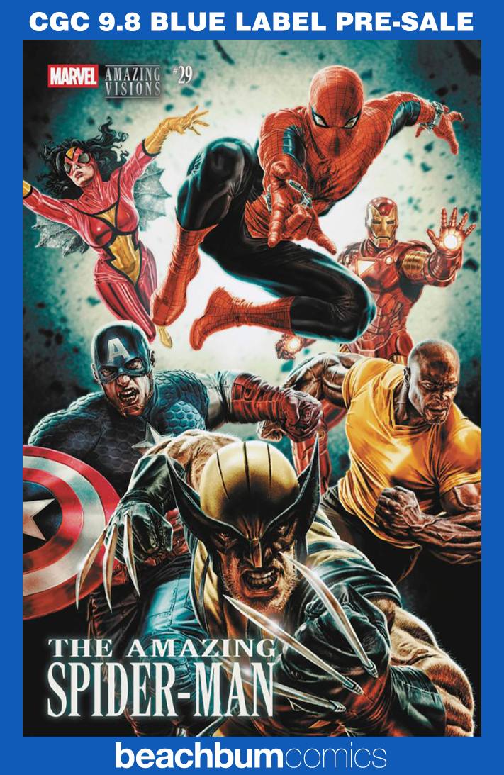 Amazing Spider-Man #29 Bermejo Variant CGC 9.8