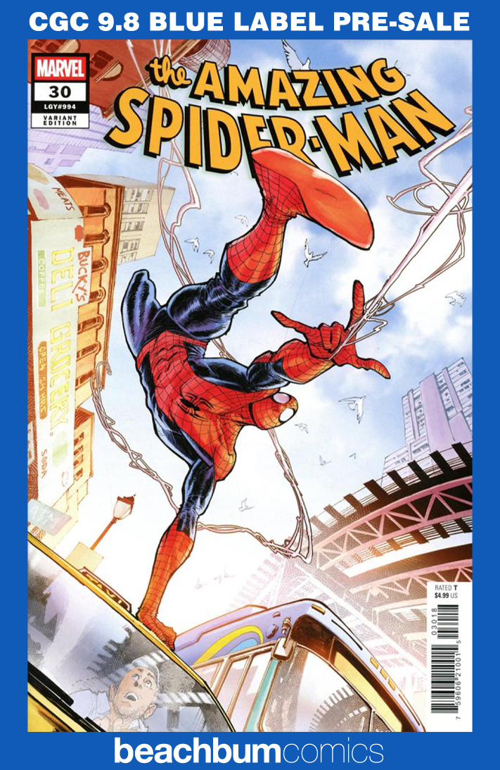 Amazing Spider-Man #30 Kumar 1:25 Retailer Incentive Variant CGC 9.8
