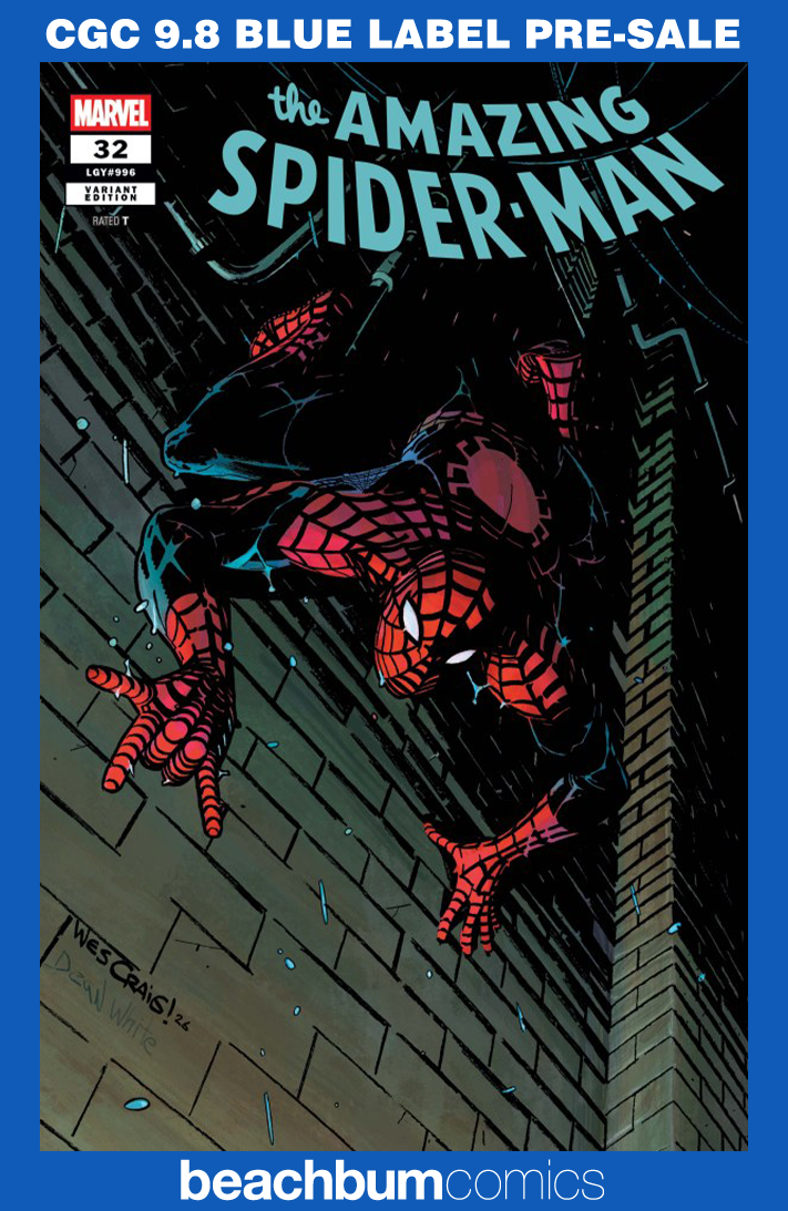 Amazing Spider-Man #32 Craig Variant CGC 9.8