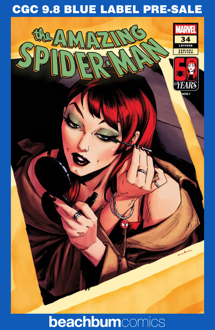 Amazing Spider-Man #34 Anka Variant CGC 9.8