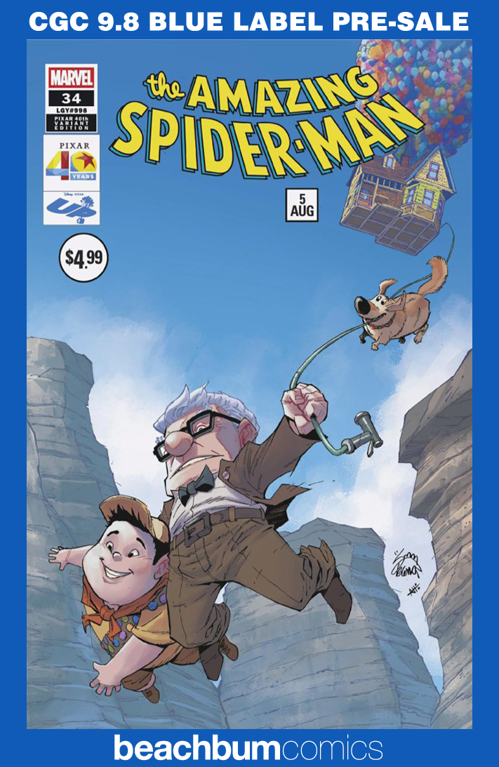 Amazing Spider-Man #34 Stegman Variant CGC 9.8