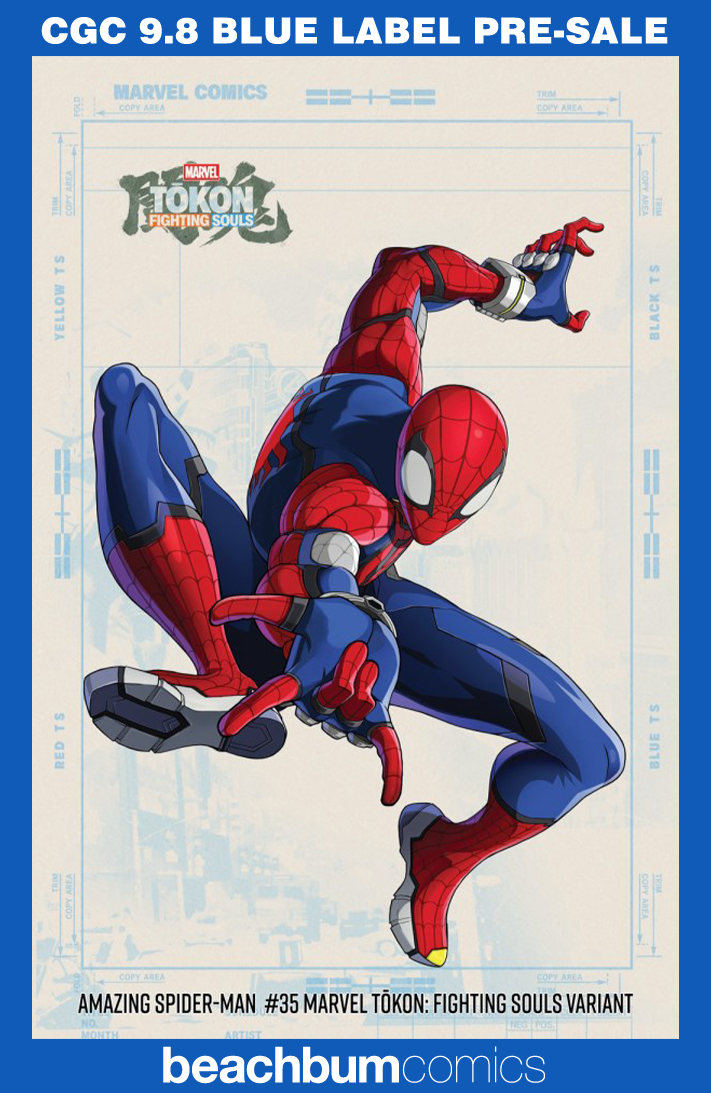 Amazing Spider-Man #35 Marvel Tōkon: Fighting Souls Variant CGC 9.8