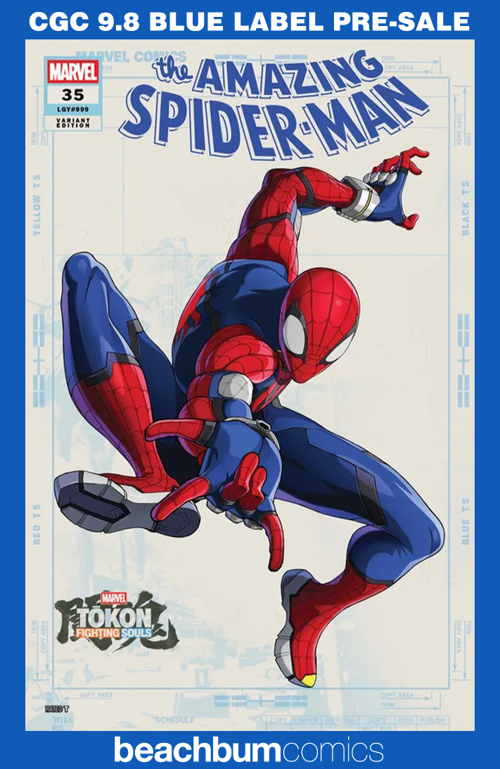 Amazing Spider-Man #35 Marvel Tōkon: Fighting Souls Variant CGC 9.8