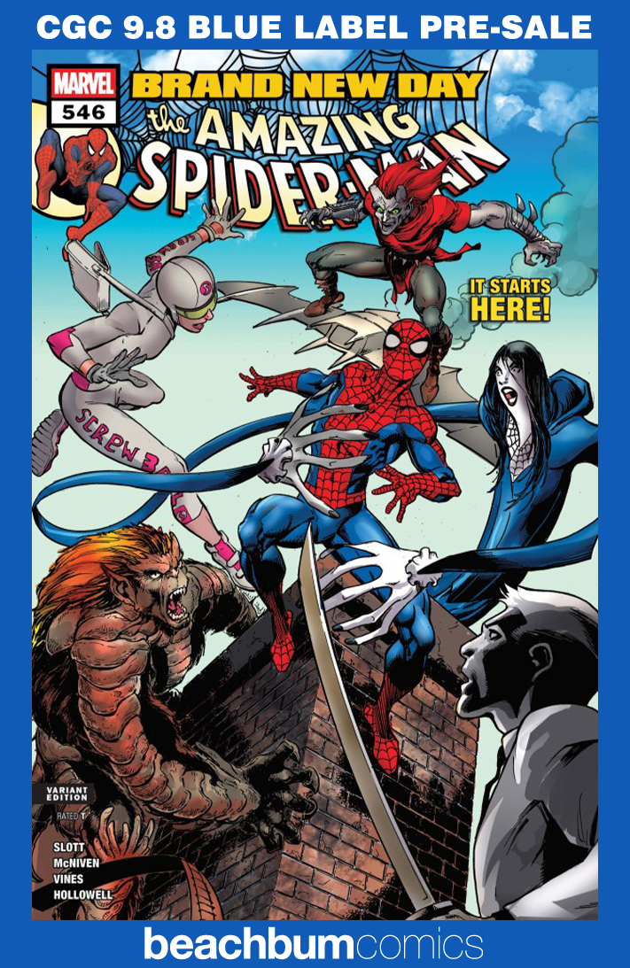 Amazing Spider-Man #546 Facsimile Edition 2026 Bagley 1:25 Retailer Incentive Variant CGC 9.8