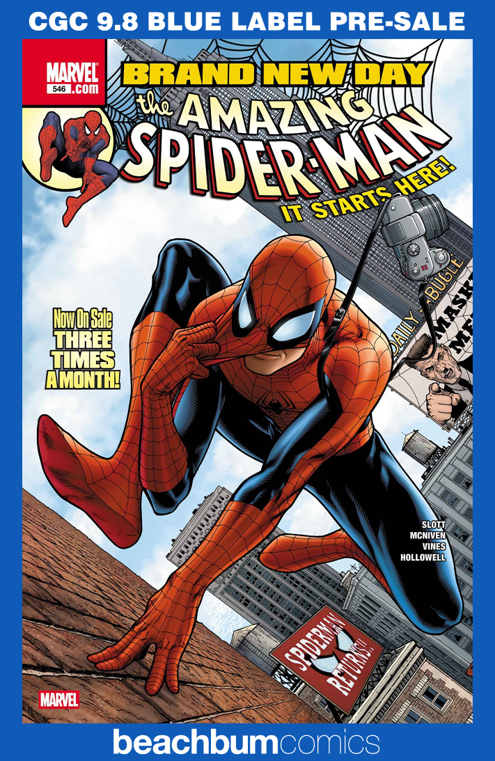 Amazing Spider-Man #546 Facsimile Edition 2026 CGC 9.8