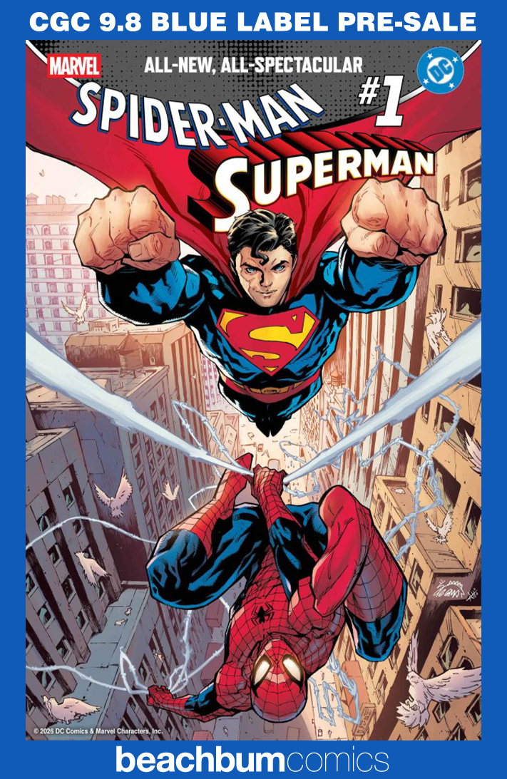 Marvel/DC: Spider-Man/Superman #1 Stegman Variant CGC 9.8