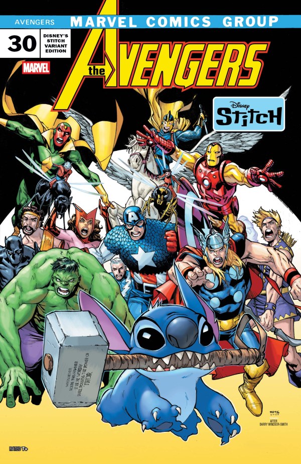 Avengers #30 Ramos Disney Stitch Variant